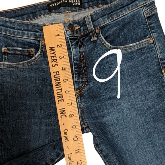 VERONICA BEARD  "Brooke" 9 inch skinny jean in Moritz USA Size 28 - Picture 4 of 11